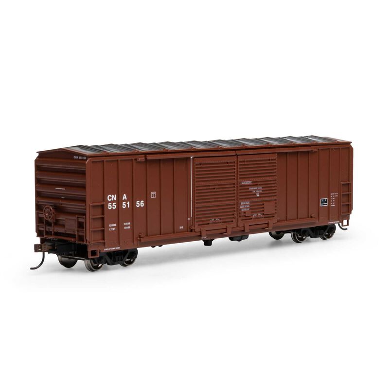 Roundhouse HO 50' FMC 5283 DD Box, CN #555156 - RND97982