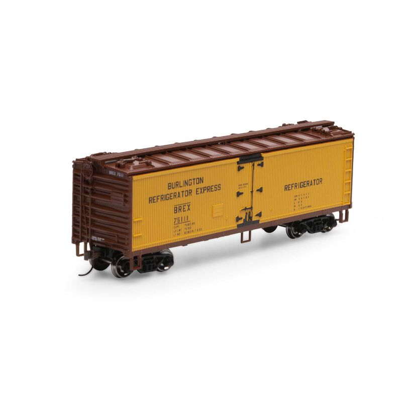 Roundhouse HO 40' Wood Reefer, BREX #75111 - RND98489
