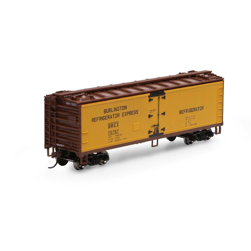 Roundhouse HO 40' Wood Reefer, BREX #75757 - RND98490