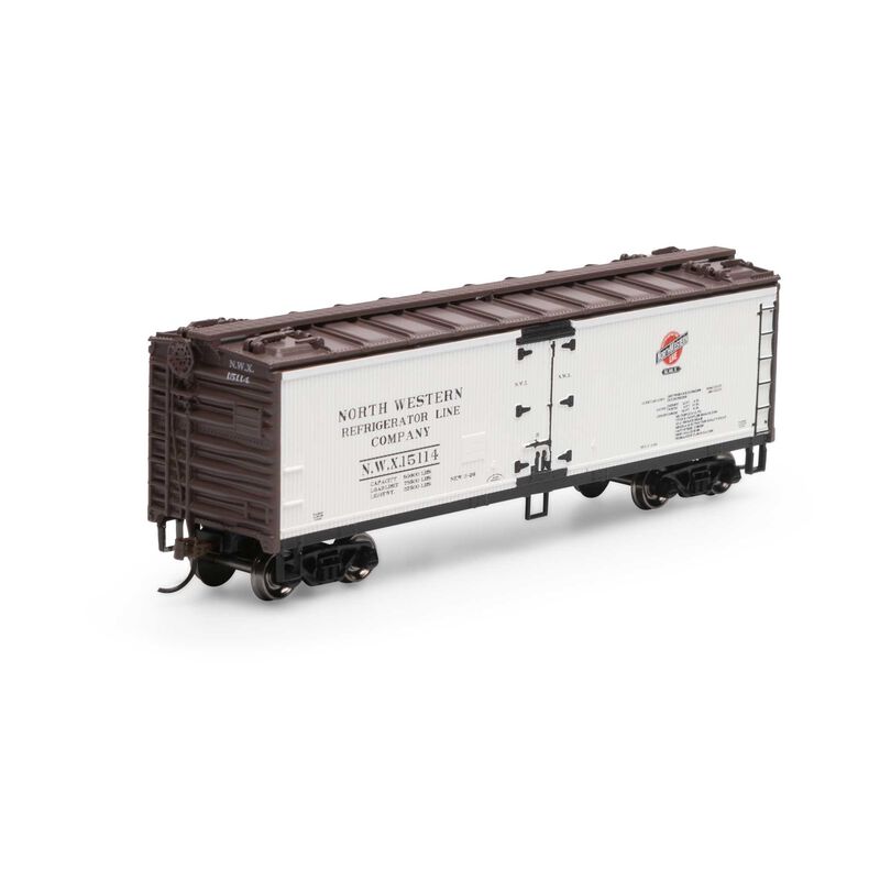 Roundhouse HO 40' Wood Reefer, NWX #15114 - RND98494