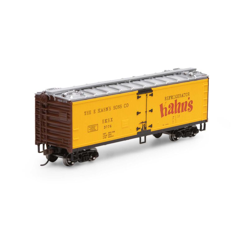 Roundhouse HO 40' Wood Reefer, EKSK #3776 - RND98498