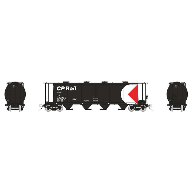 Rapido Trains HO MIL 3800 Covered Hopper CPR Multimark - RPI127027A