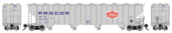 Rapido Trains HO Procor 5820 Covered Hopper UNPX UNCBD - RPI157003A