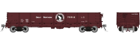 Rapido Trains HO 40' Drop-Bottom Gondola - Ready to Run – Great Northern Random # from Set