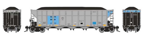 Rapido Trains HO AutoFlood III RD Hopper: GLFX - Single Car - RPI169011A