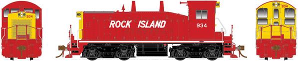Rapido Trains HO SW1200 w/DCC & Sound, RI #935 - RPI27515