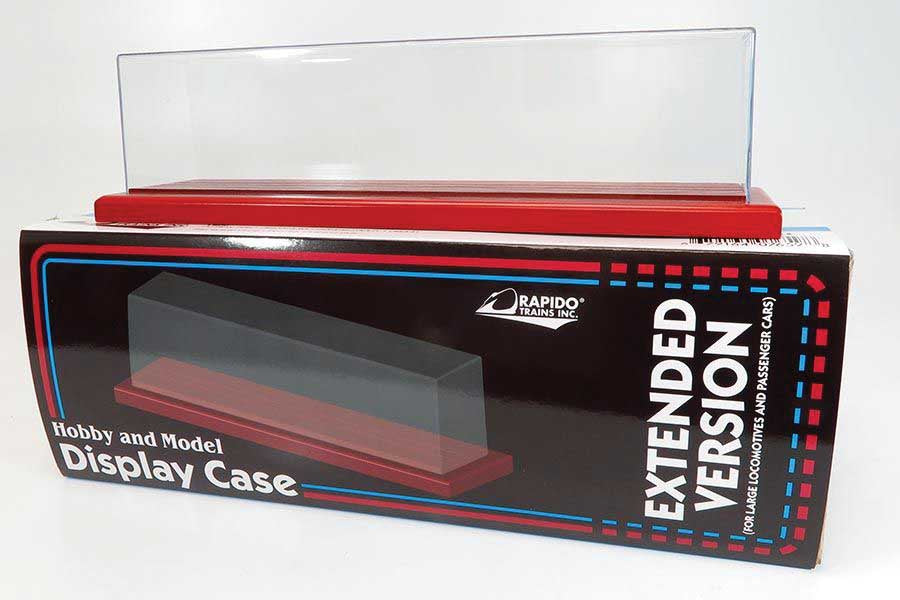 Rapido Trains HO Clear Display Case -- 15" 38.1cm