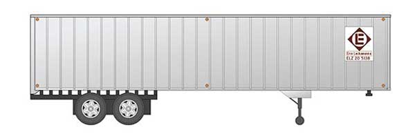 Rapido Trains HO 40' Fruehauf EX-Post V-Van Trailer, EL #1 - RPI403019