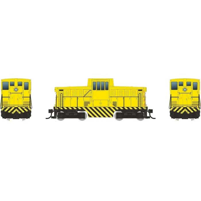 Rapido HO GE 44-Tonner Phase III - Sound and DCC -- Painted, Unlettered (yellow)