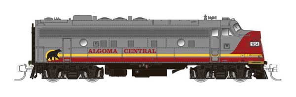 Rapido Trains N ALGOMA CENTRAL FP9A #1755 W/S - RPI530517