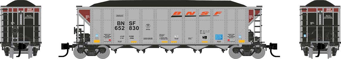 Rapido Trains N AutoFlood III RD Coal Hopper BNSF Double Rotary - RPI538005