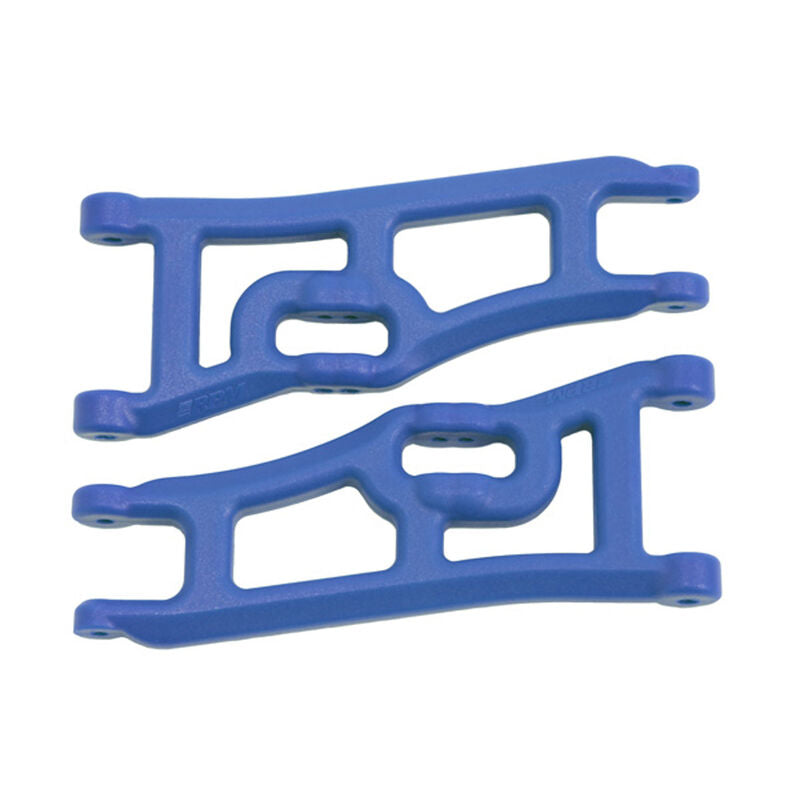RPM Products Wide Front A-arms, Blue; Traxxas Rustler Stampede - RPM70665
