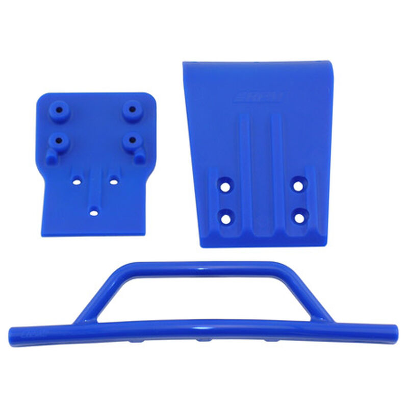 RPM Products Front Bumper/Skid Plate, Blue: SLH 4x4 - RPM80025