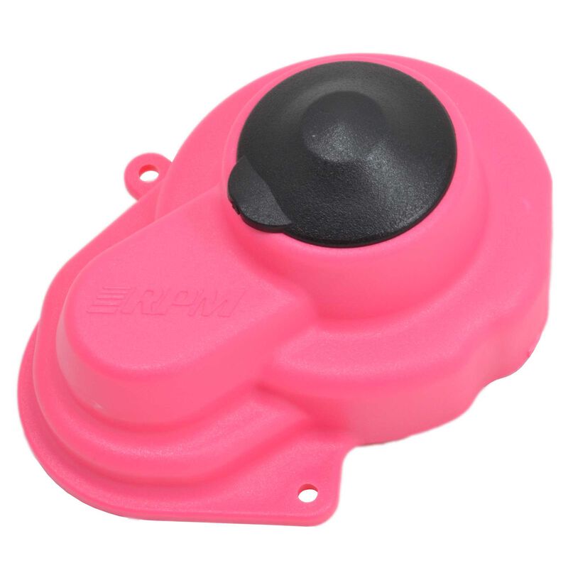 RPM Products Sealed Gear Cover, for Traxxas Slash 2wd/eRustler/Stampede/Bandit, Pink - RPM80527
