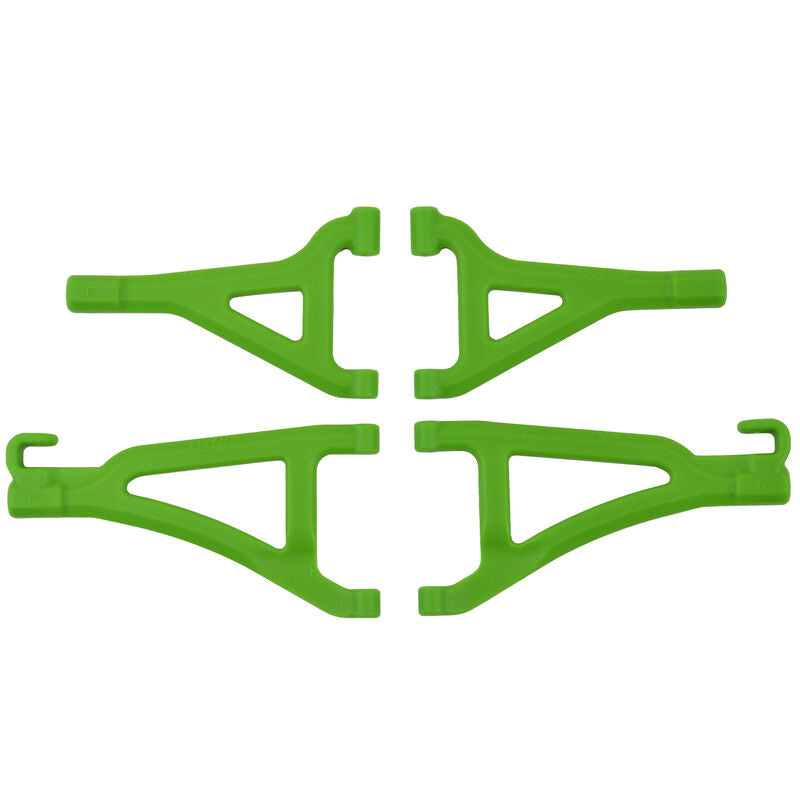 RPM Products FR Upper & Lower A-Arms, Green:1/16 Grave Digger - RPM80694