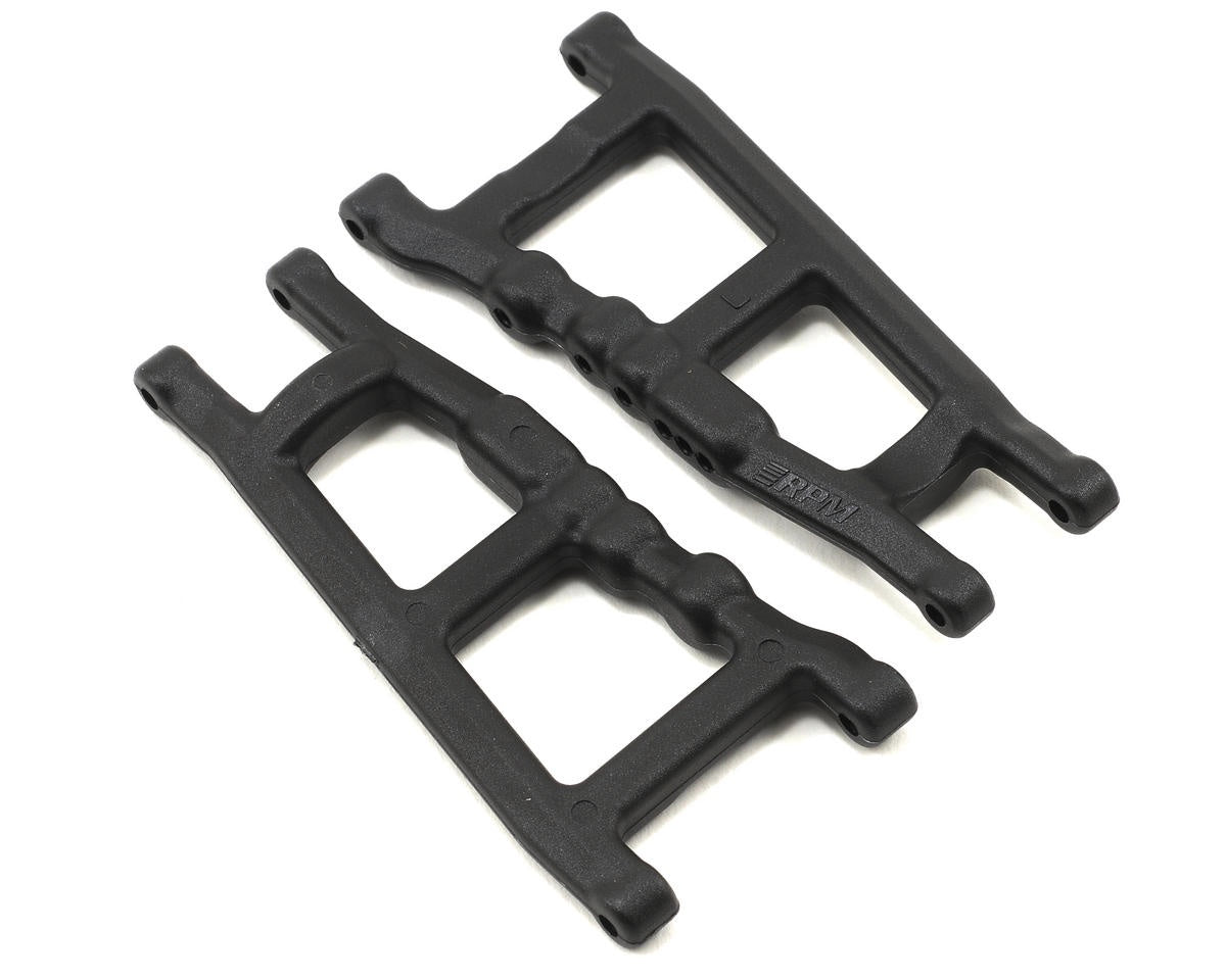 RPM Products Front or Rear A-Arms for Traxxas Slash 4x4 and Rustler 4x4, Black - RPM80702
