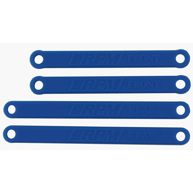 RPM Products Heavy Duty Camber Link, for Traxxas e-Rustler & Stampede 2wd, Blue - RPM81265