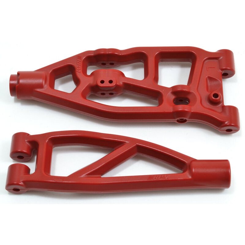 RPM Products Front Left A-arms, for ARRMA 6s (V5 & EXB) Vehicles, Red - RPM81579