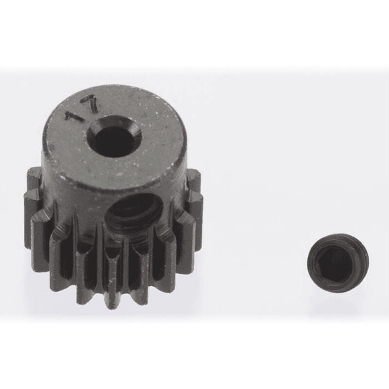 Robinson Racing Products Hard Blackened Steel Mini Pinion 2mm, .5 Mod 17T - RRP1817