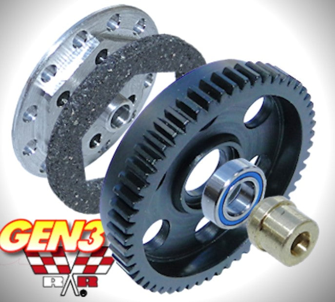 Robinson Racing Products HiPer Gen3 Slipper Kit, 44T Spur 1m: Flux - RRP7344