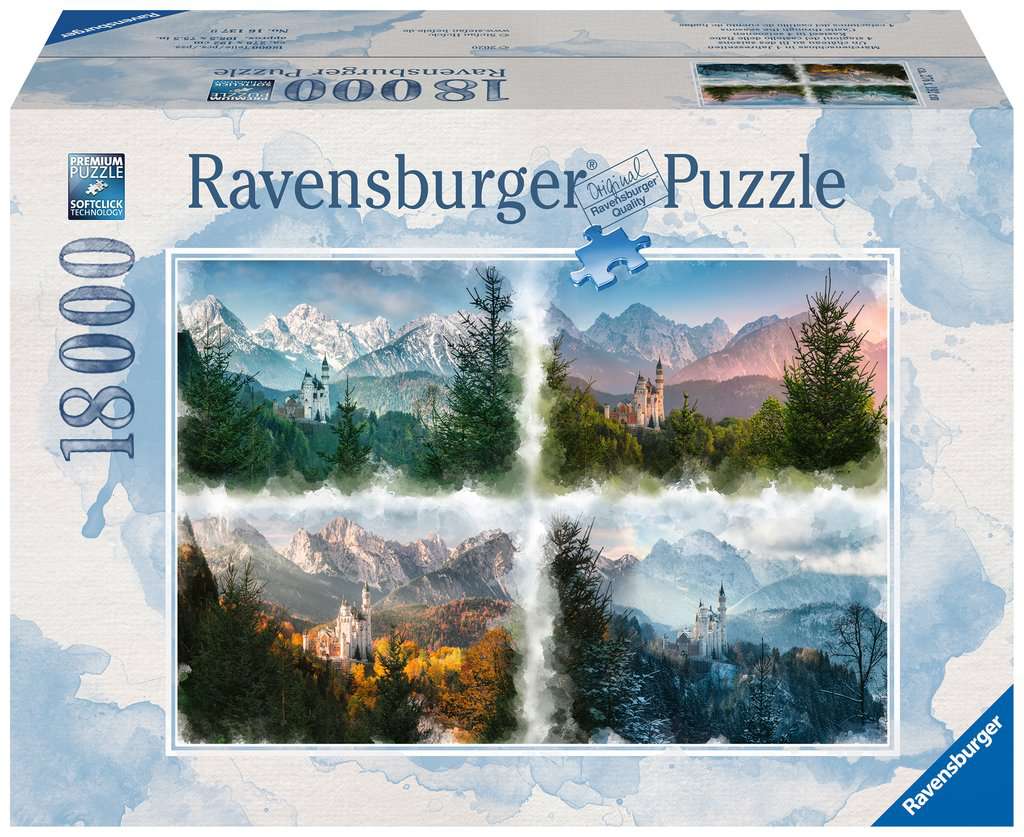 Ravensburger Neuschwanstein Seasons 18000 pc Puzzle