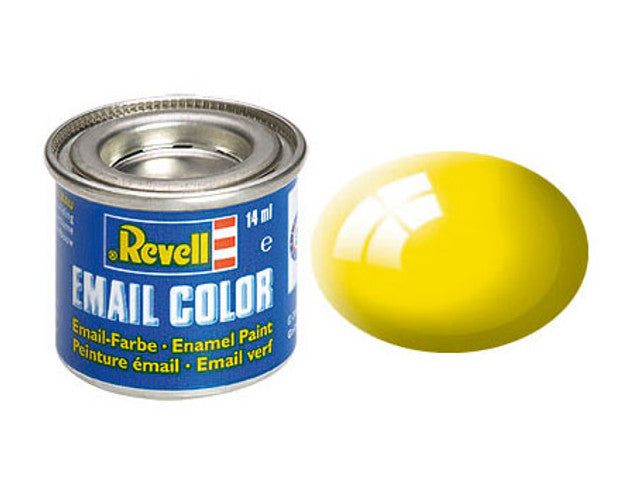 Revell of Germany 14ml Enamel Yellow Gloss Tinlets - RVL32112