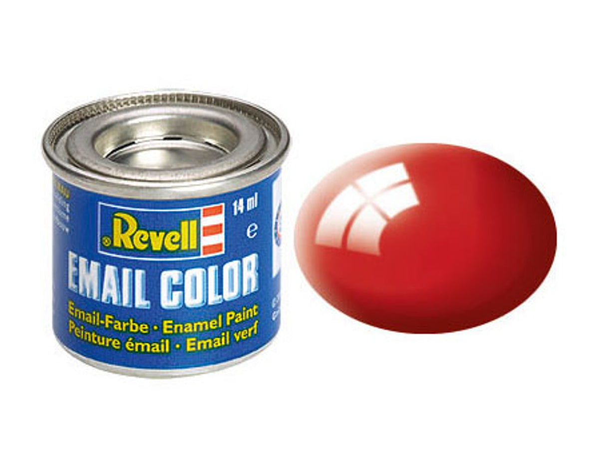 Revell of Germany Revell 14ml Enamel Fiery Red Gloss Tinlets - RVL32131