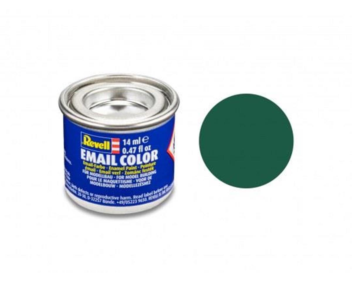 Revell of Germany 14ml Enamel Dark Green Mat Tinlets - RVL32139