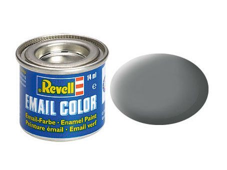 Revell of Germany 14ml Enamel Mouse Grey Mat Tinlets - RVL32147