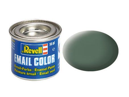 Revell of Germany 14ml Enamel Greenish Grey Mat Tinlets - RVL32167