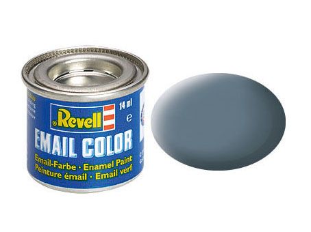 Revell of Germany 14ml Enamel Greyish Blue Mat Tinlets - RVL32179