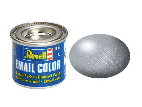 Revell of Germany Revell 14ml Enamel Steel Metallic Tinlets - RVL32191