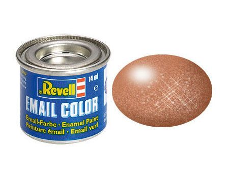 Revell of Germany 14ml Enamel Copper Metallic Tinlets - RVL32193