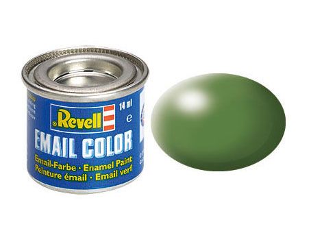 Revell of Germany 14ml Enamel Green Silk Tinlets - RVL32360