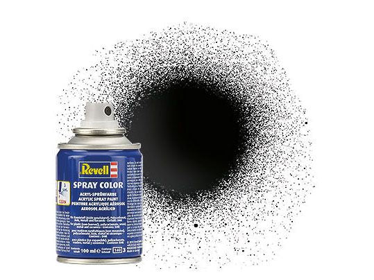 Revell of Germany Revell 100ml Acrylic Black Gloss Spray - RVL34107