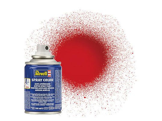 Revell of Germany 100ml Acrylic Fiery Red Gloss Spray - RVL34131