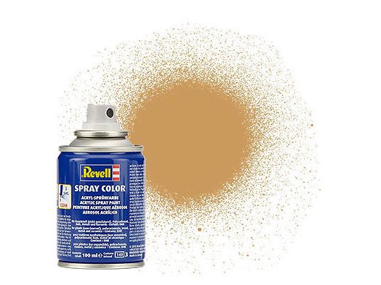 Revell of Germany 100ml Acrylic Ochre Brown Mat Spray - RVL34188