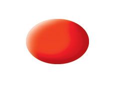 Revell of Germany 18ml Bottle Acrylic Luminous Orange Mat - RVL36125