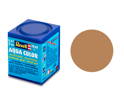 Revell of Germany 18ml Bottle Acrylic Ochre Brown Mat - RVL36188
