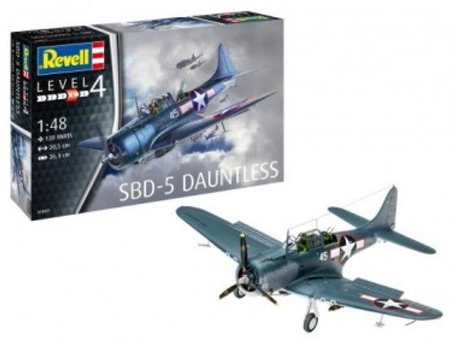 SBD-5 Dauntless USN Dive Bomber 1/48 Revell Germany
