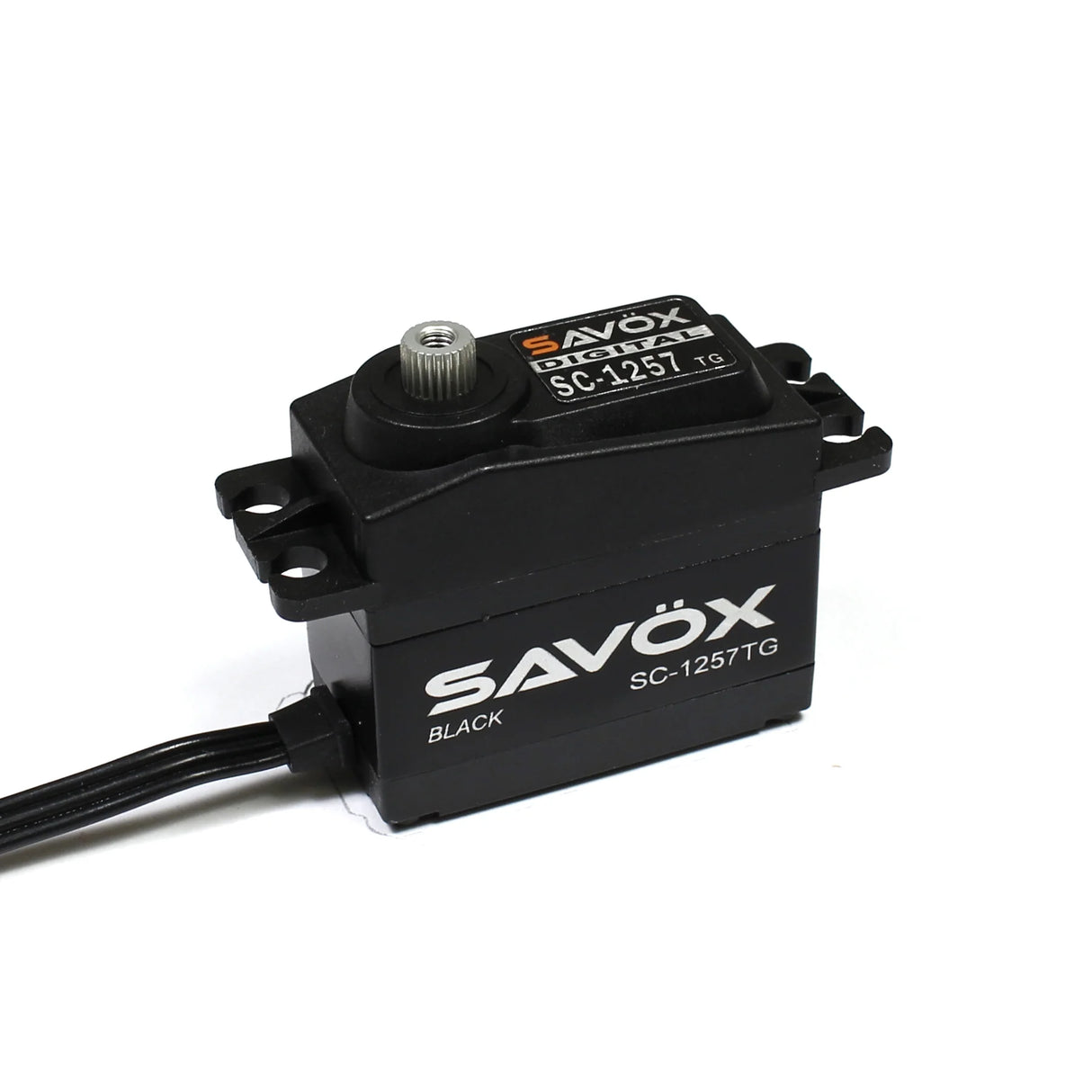 Savox Black Edition Standard Size Coreless Digital Servo 0.07sec / 139oz @ 6V - SAVSC1257TG-BE