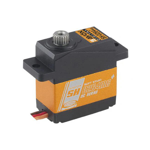 Super Torque Metal Gear Micro Digital Servo with Soft Start, 0.06sec / 16.7oz @ 6V
