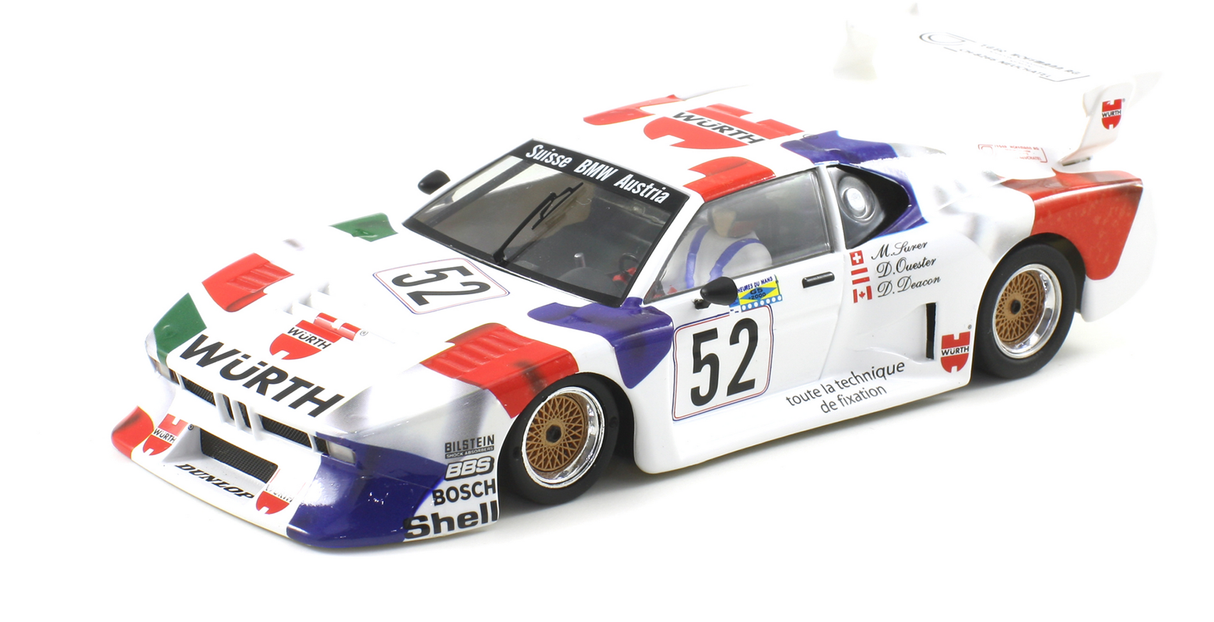 SCALEAUTO SC-6027R BMW M1 Gr.5 - Wurth #52 - '81 Le Mans