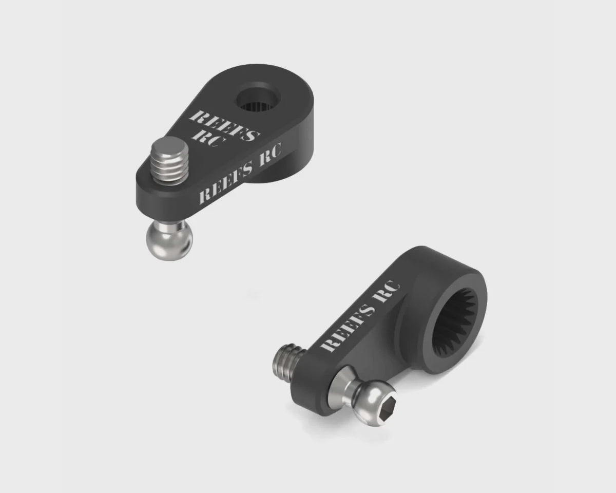 Reefs RC SX30 Aluminum Servo Arm & Ball Stud (SCX30)