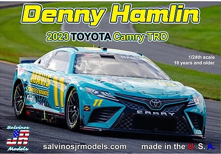 Joe Gibbs Racing 2023 Denny Hamlin Toyota Camry Mavis - Plastic Model Kit