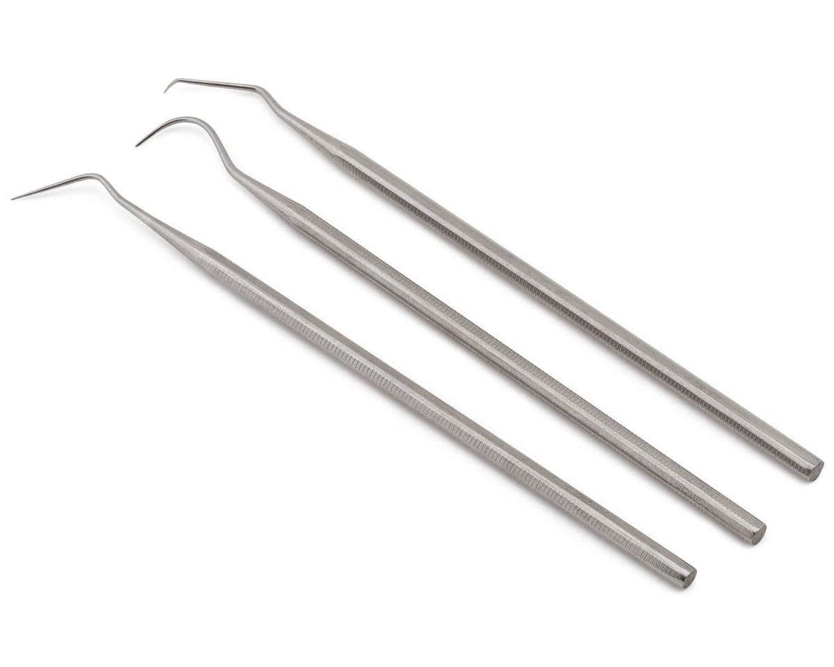 Shesto Limited Model Craft Stainless Steel Dental Pick Probes Set (3)