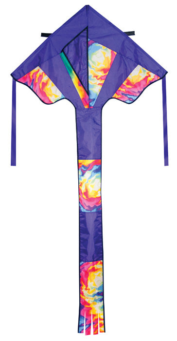 Skydog Kites Tie-Dye Best Flier Kite, 33"