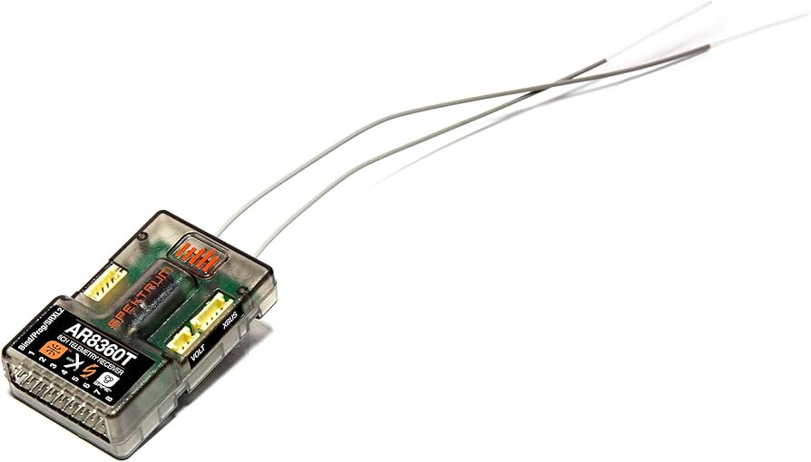 Spektrum AR8360T 8 Channel SAFE & AS3X Telemetry Receiver - SPMAR8360T