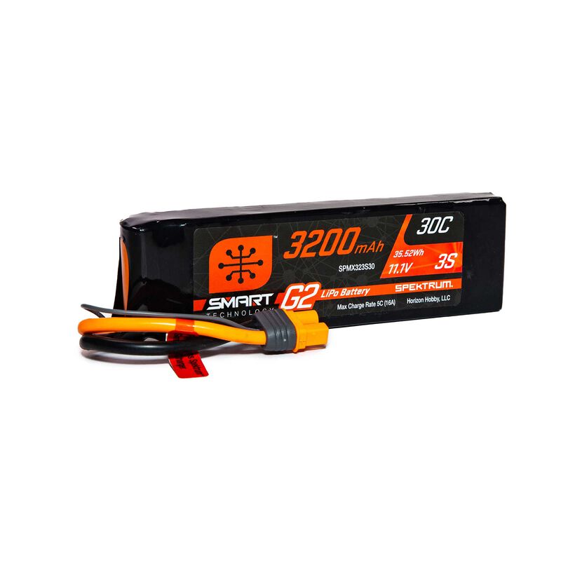 Spektrum 3200mAh 3S 11.1V Smart G2 LiPo 30C; IC3