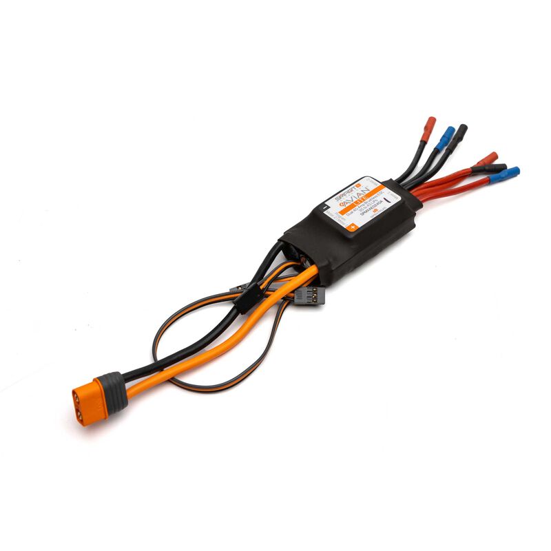 Spektrum AE0240A Avian 40-Amp Dual Smart Lite BL ESC; 3S-4S IC3